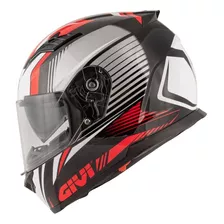 Capacete Givi 50.5 Stoccarda Blade Preto/vermelho