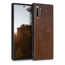 Funda Para Samsung Galaxy Note 10 Plus - Marron/madera