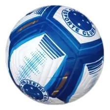 Dualt Bola De Futebol Pvc Pro Tech Cruzeiro Licenciada Oficial D-121 Cor Azul