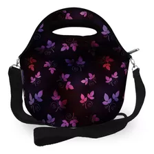 Bolsa Lancheira Térmica Tiracolo Em Neoprene Envio Hoje 