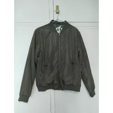 Campera Bomber Verde Talle M