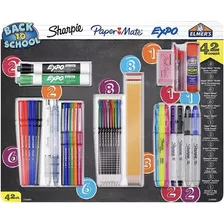 Elmers Back To School Sharpie, Expo, Paquete Variado Paper