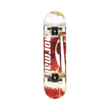 Skate Skateboard Mormaii Urban Vermelho Semi Profissional