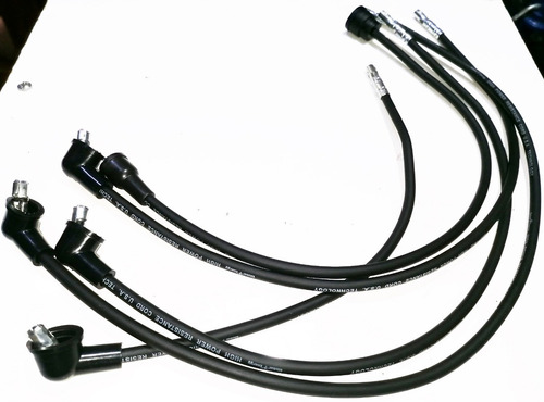 Cables De Bujias Peugeot 504 1.8  Con Bobina De 50 Cm     Q8 Foto 4