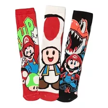 Calcetines Con Dibujos Animados Super Heroes Anime 3 Pares