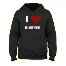 Sarcasmo- Sudadera I Love Hate Burpees Crossfit