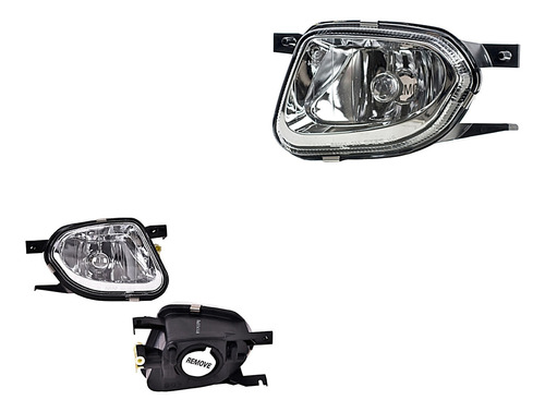 Kit Faros Niebla S/foco Mercedes-benz C280 00 Depo