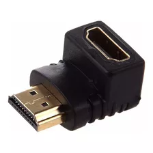 Adaptador Hdmi Hembra A Hdmi Macho Codo 90 Grados Cable Noga