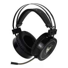 Fone De Ouvido Headset Gamer Sate Surround Rgb 7.1 Preto