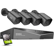Sistema Camaras Seguridad 8ch 1080p Con Hdd 1tb Y 4x 1080p