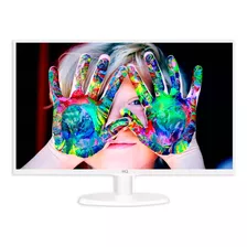 Monitor Led 19 Polegadas Hdmi/vga/vesa Branco Imagem Hd