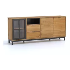 Aparador Bargueño Rack Buffet Living Comedor Madera Lcm