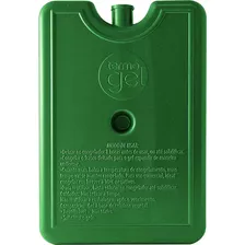 Placa Gelo Artificial Rígido Reutilizável 550 Ml - 10 Und. Cor Verde