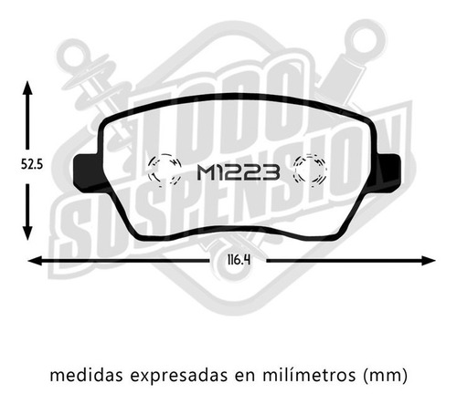 Pastilla De Frenos Delantera Nissan Micra 1.0 2002-2005 Foto 2
