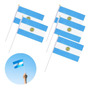 Primera imagen para búsqueda de guirnalda banderines argentina 15 banderas 21x14 cm