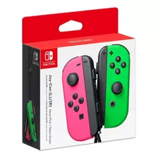 Nintendo Switch Joy-con (l)(r) Rosa Neon E Verde Neon 