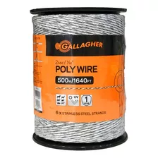 Cable Poly Cerco Eléctrico Gallagher 2mm 500m