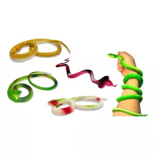 4 Brinquedo Serpente 70cm Estica Macio Grande Infantil