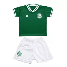 Conjunto Do Palmeiras Infantil Camiseta + Shorts Kit Oficial