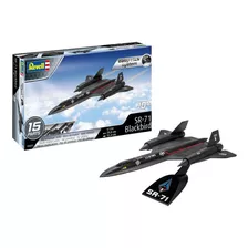 Lockheed Sr-71 Blackbird Con Un Clic Fácil, 1/110, Revell 03652