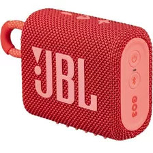 Reproductor Bt Jbl Go3 Rojo