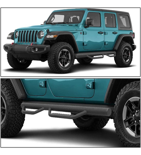 Estribos Jeep Wrangler Jl Unlimited 4-dr 3 Od 2018 2019 2020 Foto 3