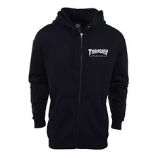 Thrasher Skate Mag Logo Sudadera Con Capucha Y Cremallera