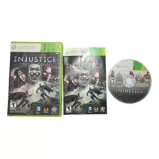Injustice Gods Among Us Xbox 360 