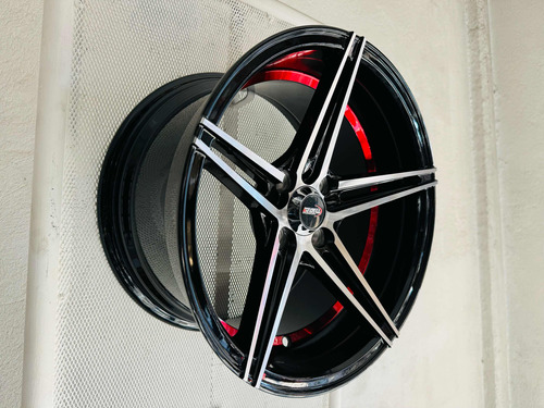 Rines 15x8.5 4-100 Vw Mk1 Km2 Mk3 Tsuru Clio Chevy Rojo Msi Foto 6