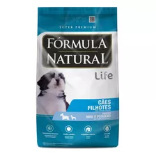 Alimento Fórmula Natural Super Premium Life Para Cachorro Filhote De Raça Mini E Pequena Sabor Mix Em Sacola De 7kg