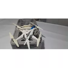 Drone Dji Phantom 4 Pro Com Câmera C4k Branco 4 Baterias