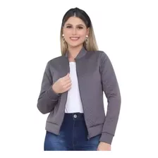 Jaqueta Blusa Feminino Bomber De Frio Matelasse