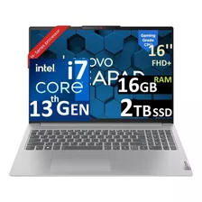 Lenovo Ideapad 5 Slim 16'' Ci7-13620h 16gb, 2tb Ssd- W11 Pro