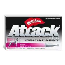 Attack Perros Pipeta Control Pulgas Garrapatas 3,5ml