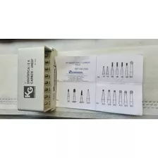 Broqueiro Kg Sorensen Carbide De Dentística Com 17 Brocas