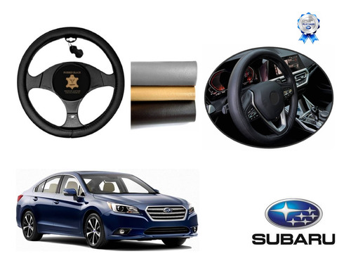 Tapetes 3d Logo Subaru + Cubre Volante Legacy 2012 A 2020 Foto 3