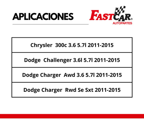 2 Amortiguadores Traseros Dodge Charger 3.6,5.7l 2011- 2015 Foto 4