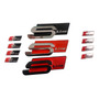 Emblemas Audi Sline Parrilla Y 2 Laterales A1,a3,a4,a5,tt,q5