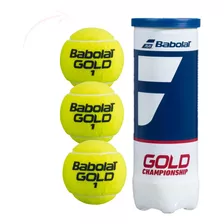 Bola De Tênis Babolat Gold Championship Tubo Com 3 Bolas