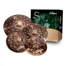 Sd4680 Pack Platillos Dark Cym 14'' 16'' 18'' 20'' Zildjian