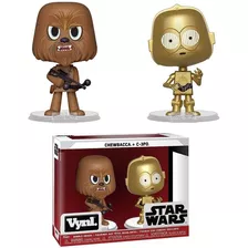 Pop Vynl: Star Wars Chewbacca + C-3po