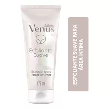  Esfoliante Suave Para Área Íntima 177ml Livre De Fragrância Gillette Venus