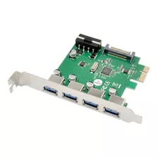 4 Puertos Pci-e A Tarjeta De Expansion Usb 3.0 Amitosai Q3