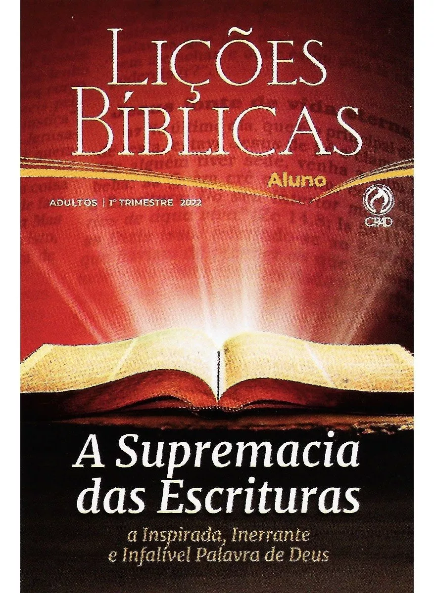 Revista - Lições Bíblicas Ebd 1º Trimestre Adulto Aluno Cpad