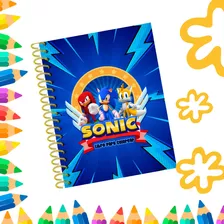 Libro Para Colorear Sonic