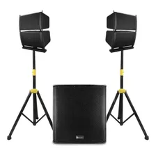 Sistema Audio Subwoofer 18 + Bocinas Satelitales Alienpro