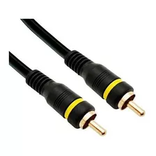 Cable De Video Compuesto C-e, Rca Macho, Conectores Chapados