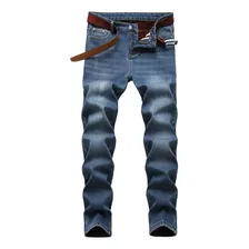 Jeans Retos Masculinos De Lã De Outono E Inverno