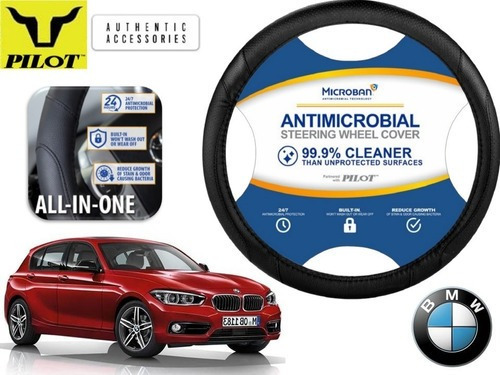 Funda Cubrevolante Negro Antimicrobial Bmw Serie 1 2020 Foto 3