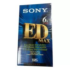 Videocasette Vhs Sony Ed Max Nuevos Sellados Paquete 10 Pzs.